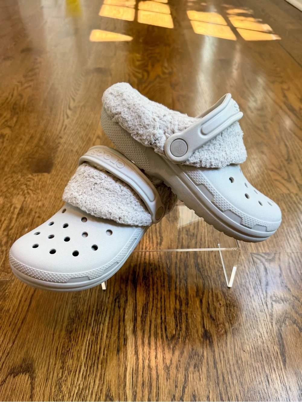 Kids CROCS Fleece Lined -- Sz 2